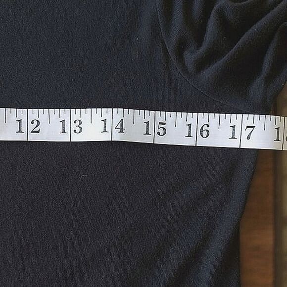 Banana Republic black modal long sleeve longline t-shirt - Picture 10 of 12